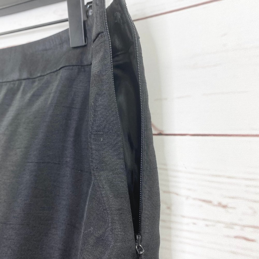 NINE WEST Career Straight Black Skirt Sz 12 - Picture 3 of 5